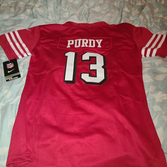NFL Red Jersey with Number 13 and Purdy - Picture 1 of 2